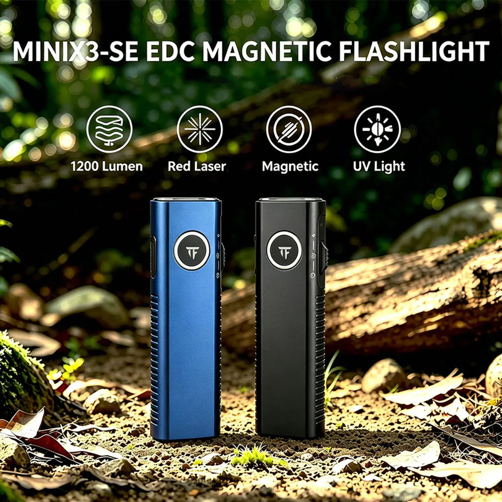 TrustFire Minix3 Se 1200Lm Waterproof Edc Rechargeable Flashlight