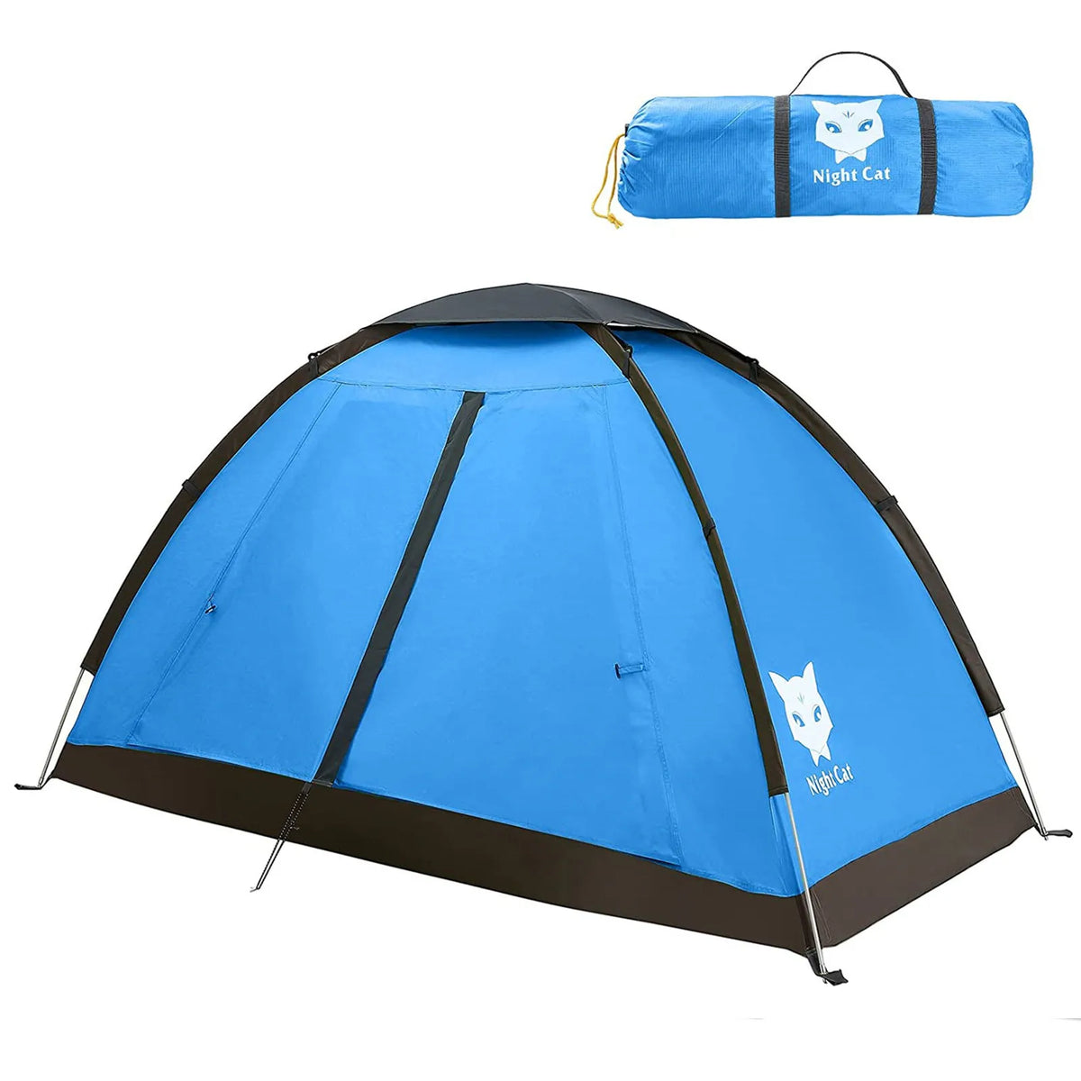 Night Cat Lightweight Waterproof Backpacking Camping Tent