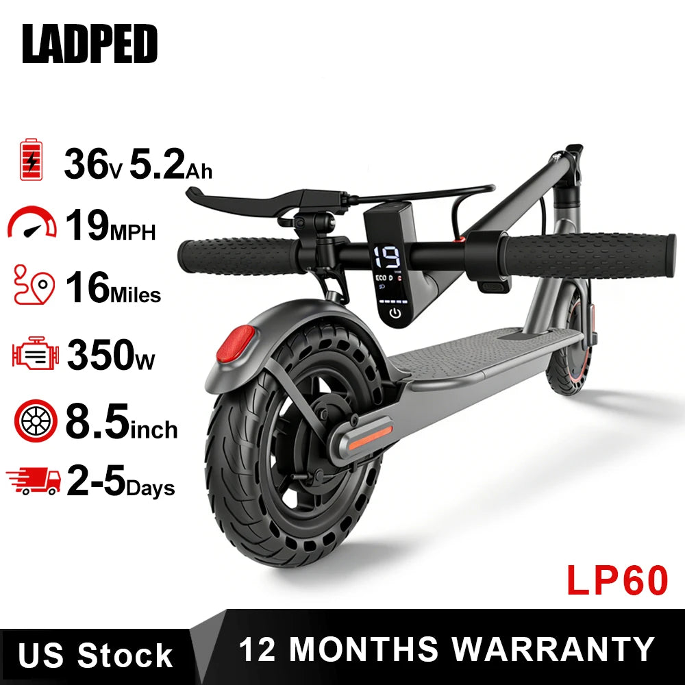 Ladped Lp60 Electric Kick Scooter Foldable Urban Commuter