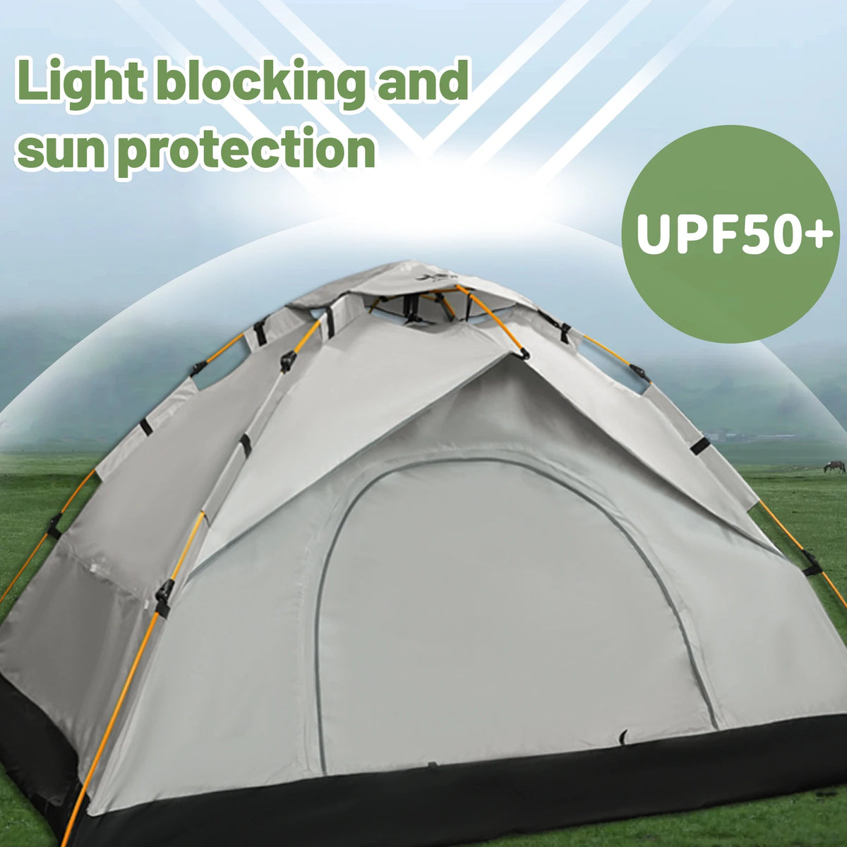 Pakicetus Instant Pop Up Dome Tent For Outdoor Family Camping