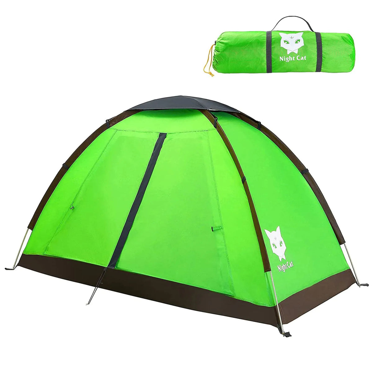 Night Cat Lightweight Waterproof Backpacking Camping Tent