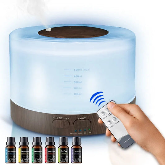 Miflame Ultrasonic Cool Mist Aromatherapy Humidifier